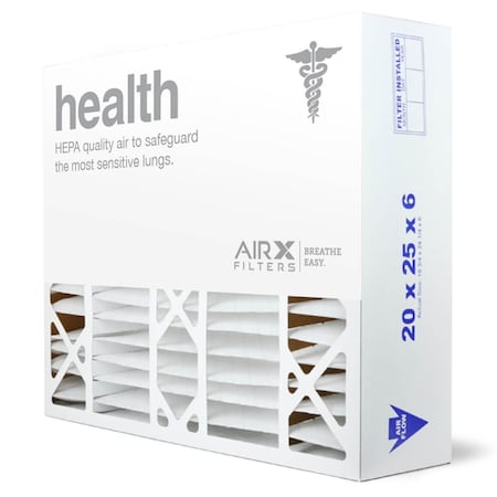 Replacement For Airx 20X25X6Sg-Healthß Filter 3 Pack, 3PK